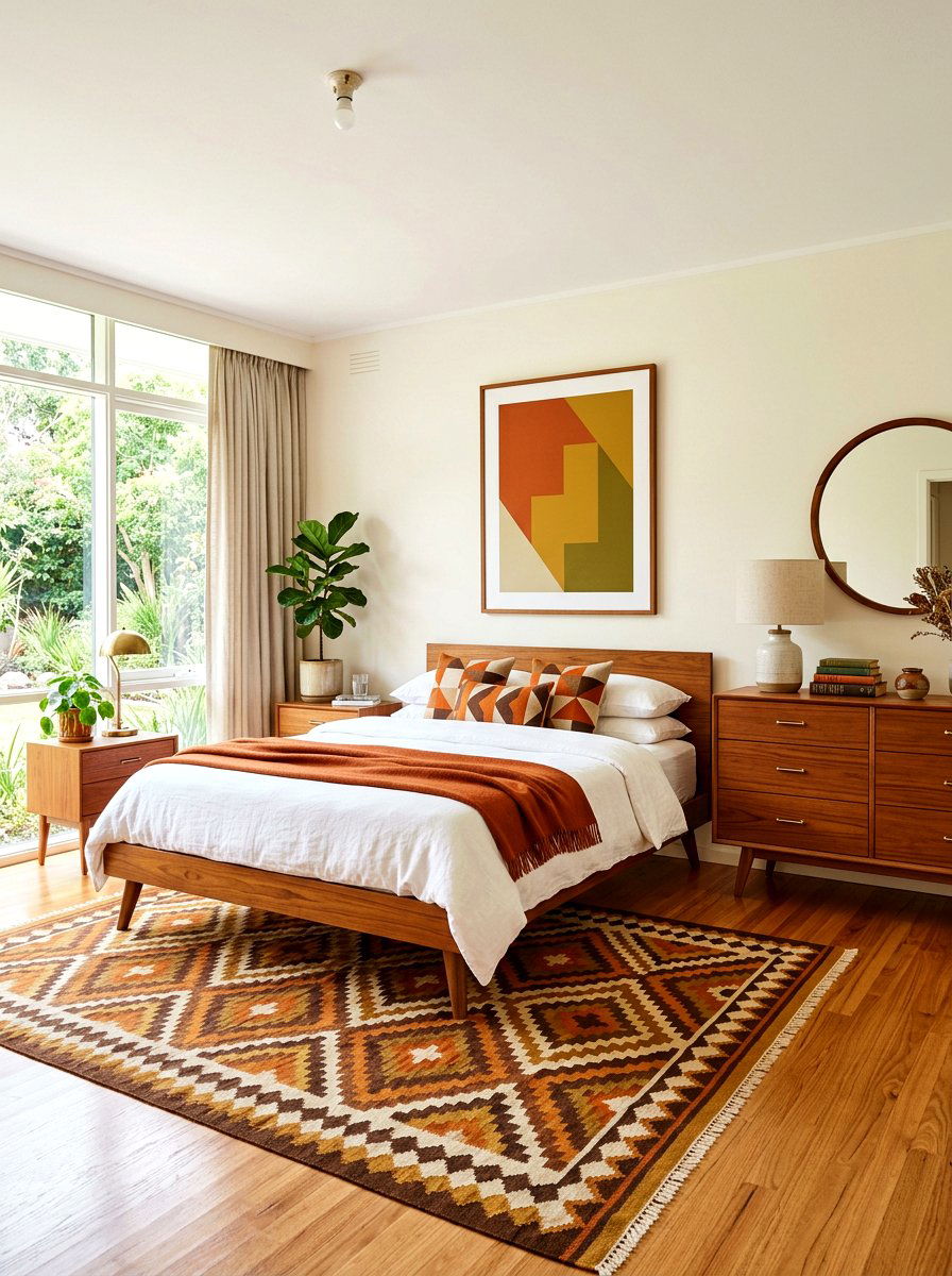 Mid Century Modern Bedroom - 30 seventies bedroom ideas