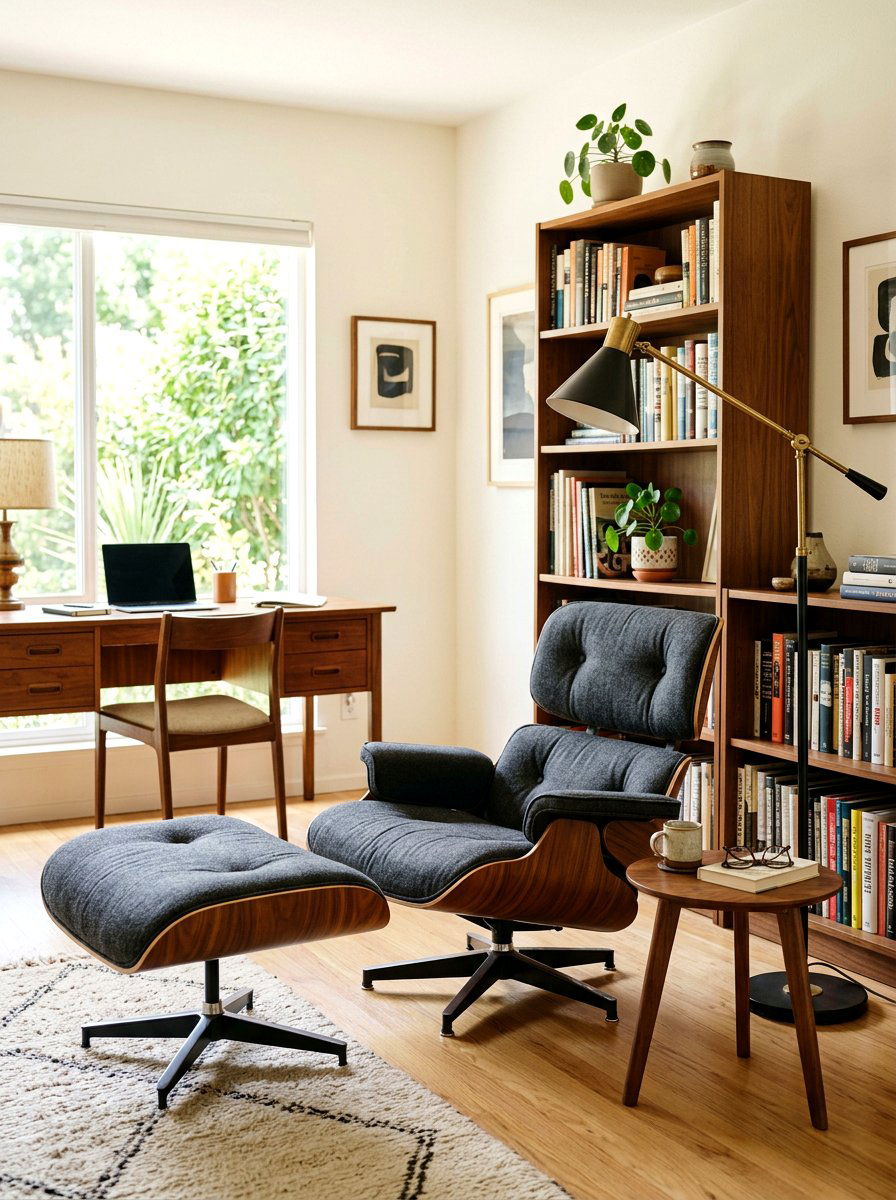 Mid Century Modern Chair - 30 office lounge chair ideas