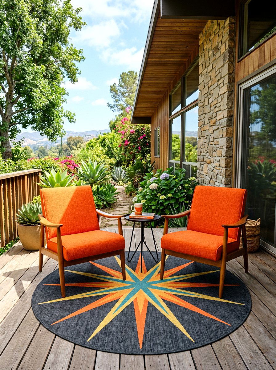 Mid Century Modern Chair - 30 porch furniture ideas