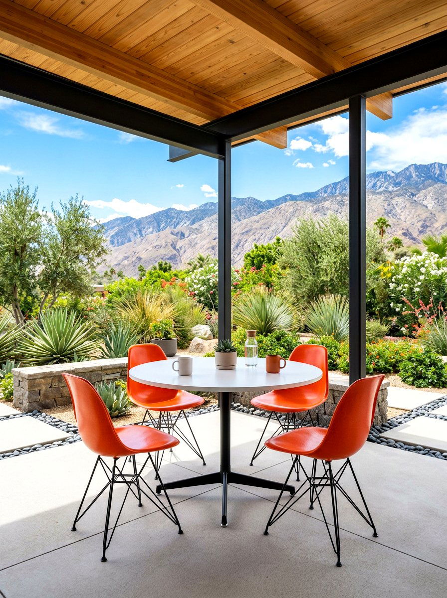 Mid Century Modern Chairs - 30 pavilion seating arrangement ideas