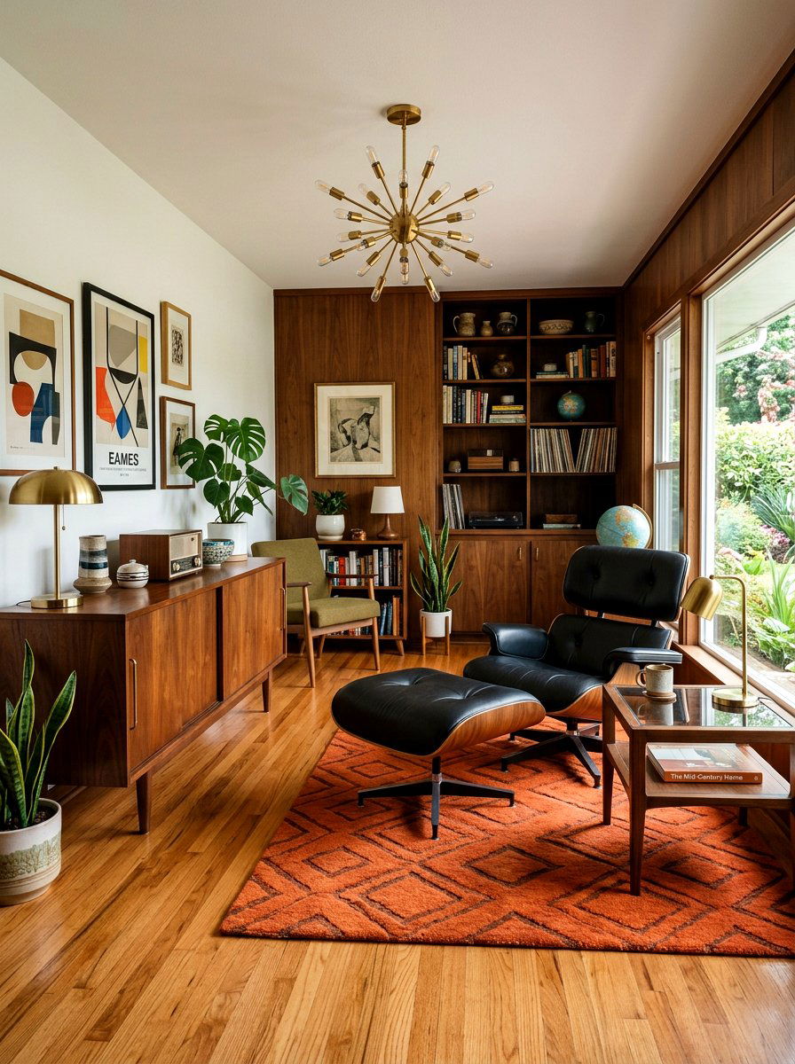 Mid Century Modern Den Furniture - 30 den decorating ideas