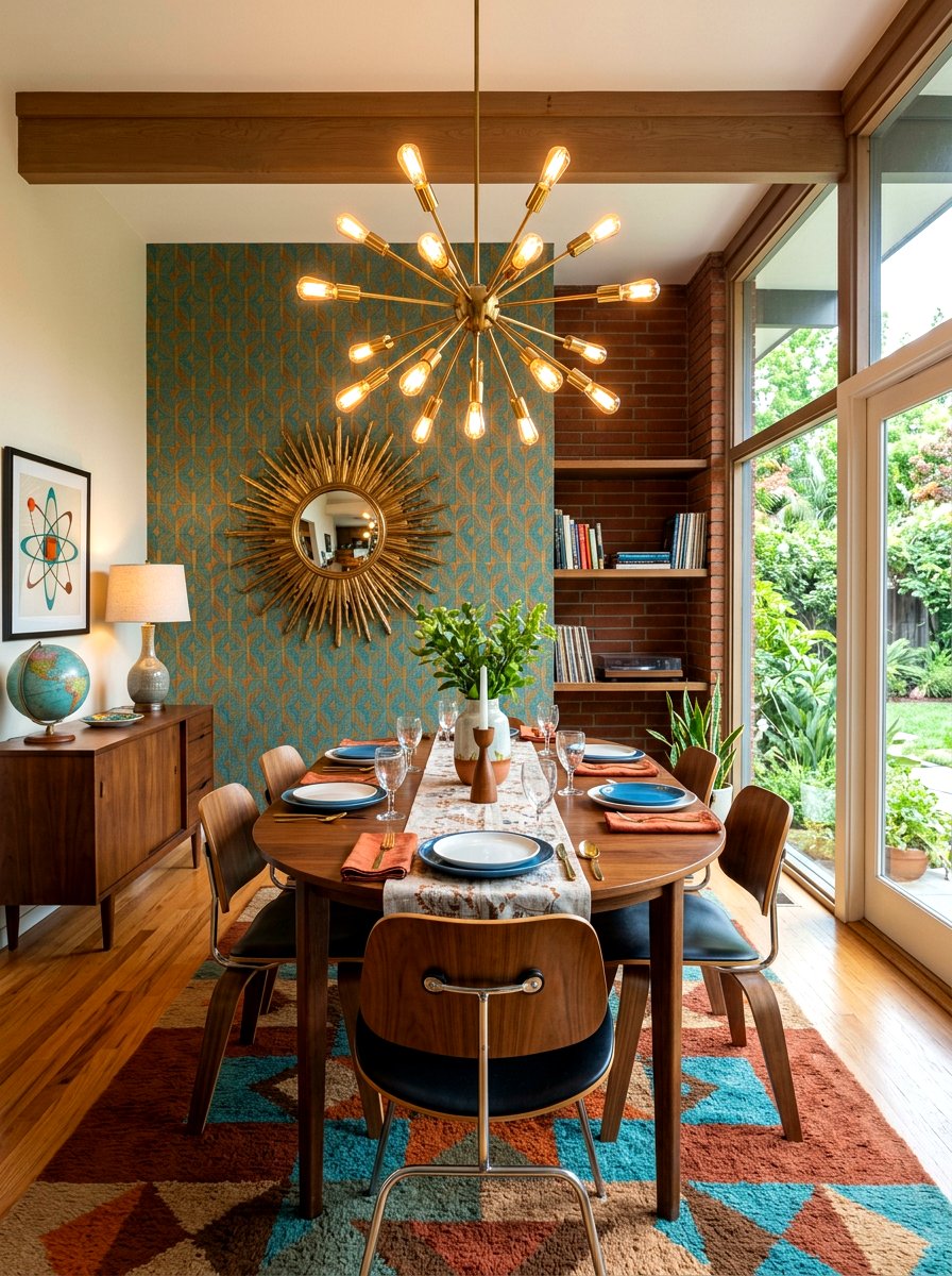 Mid Century Modern Dining - 30 formal dining room ideas