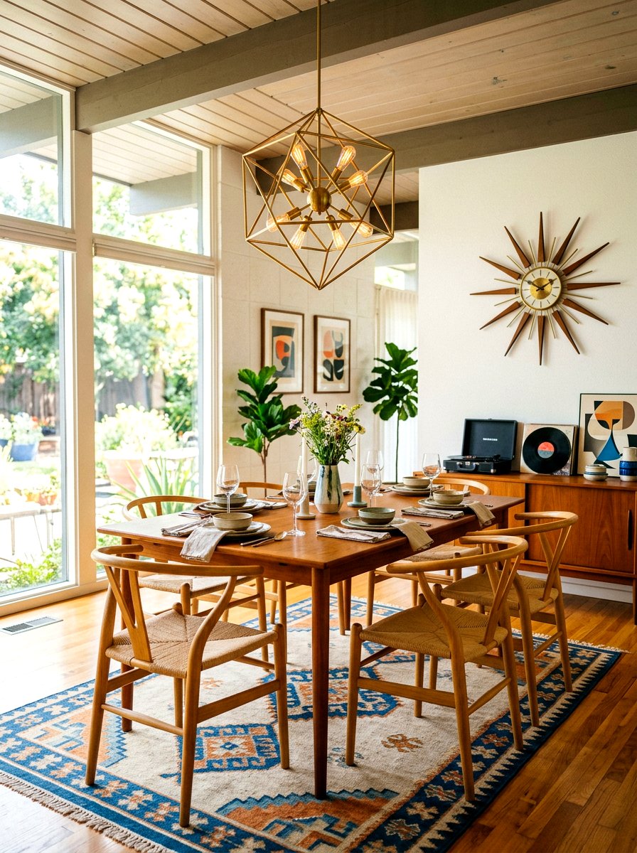 Mid Century Modern Dining - 30 supper club home ideas