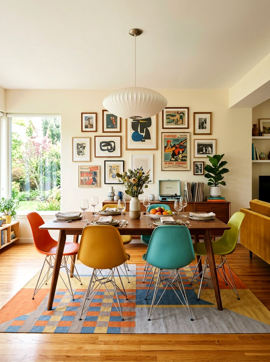 Mid Century Modern Dining Table - 30 extendable dining table ideas