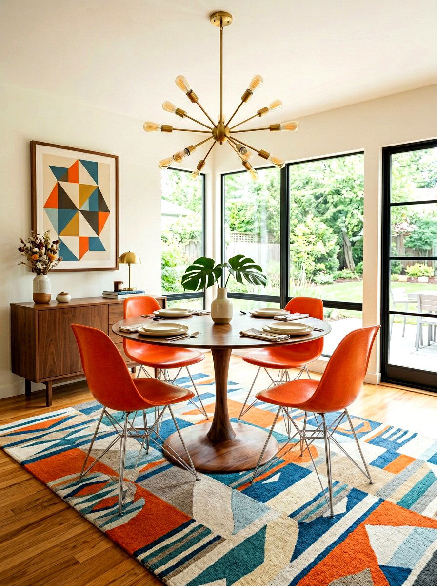 Mid Century Modern Dining - 30 breakfast room ideas