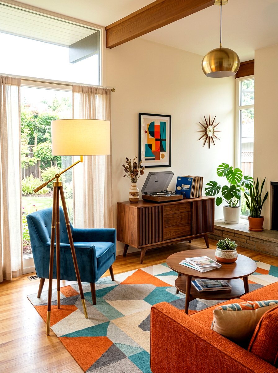 Mid Century Modern Floor Lamp Living Room - 30 lamp glow living room ideas