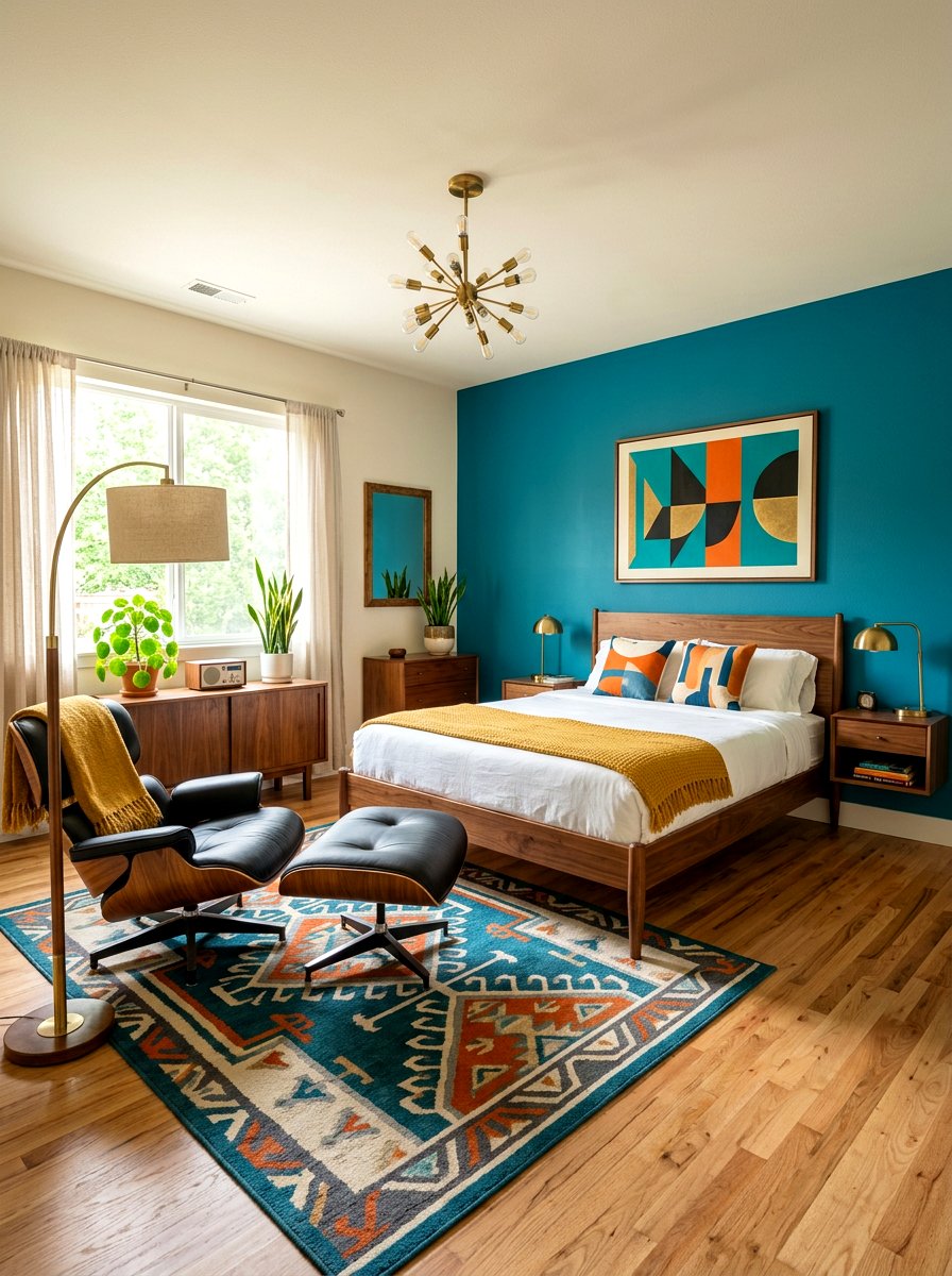 Mid Century Modern Guest Suite - 30 cozy guest suite ideas
