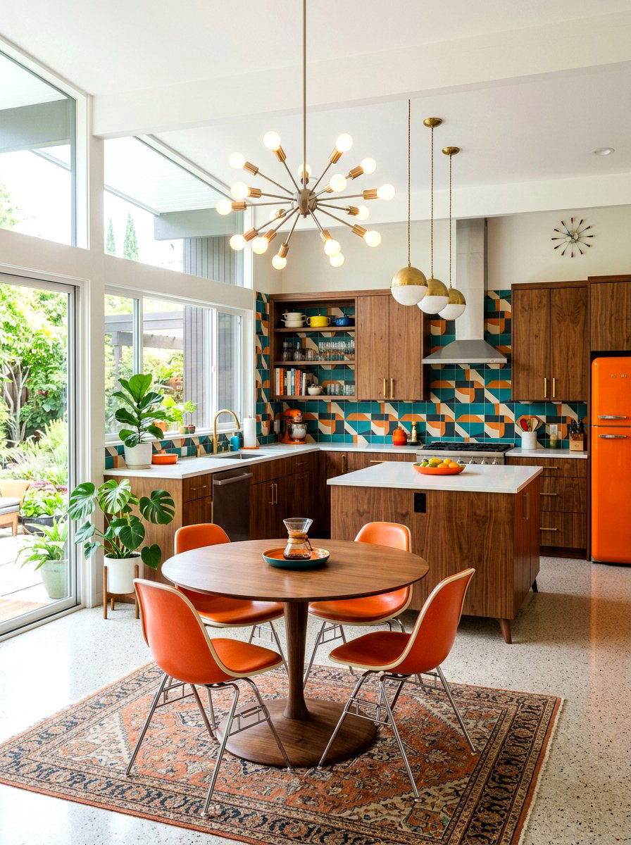 Mid Century Modern Kitchen - 30 collected kitchen aesthetic ideas