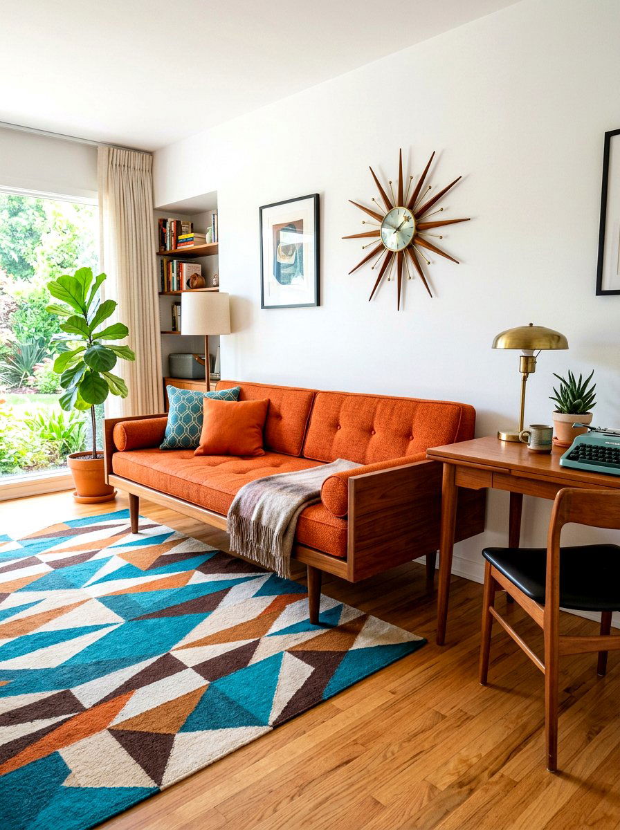 Mid Century Modern Office Daybed - 30 daybed office combo ideas