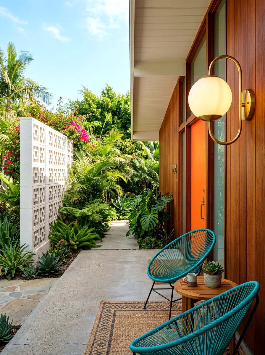 Mid Century Modern Porch Light - 30 porch lantern ideas