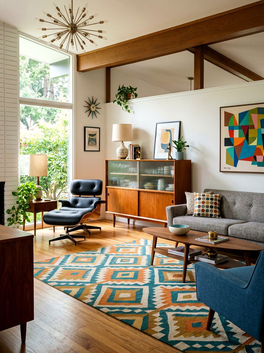 Mid Century Modern Ribbed Glass Credenza - 30 ribbed glass cabinet ideas