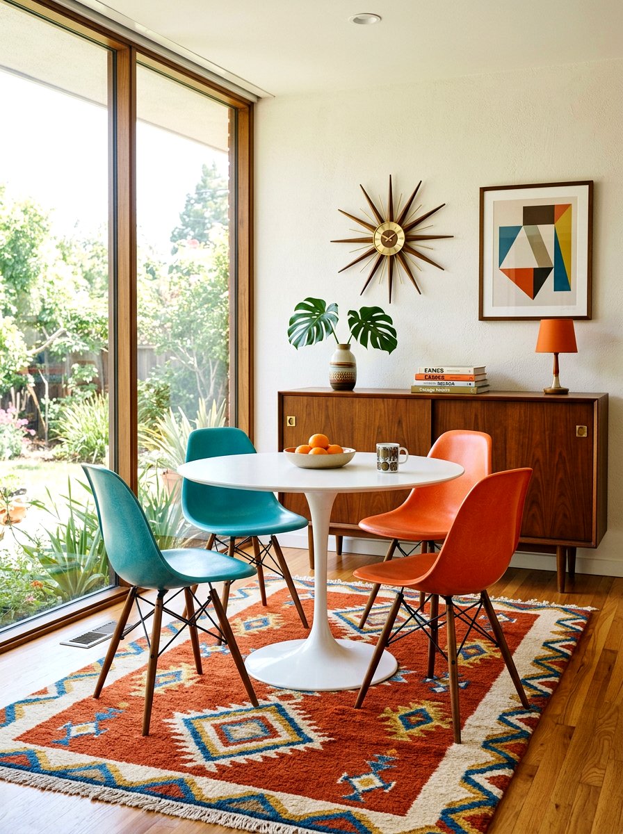 Mid Century Modern Seating - 30 breakfast nook ideas