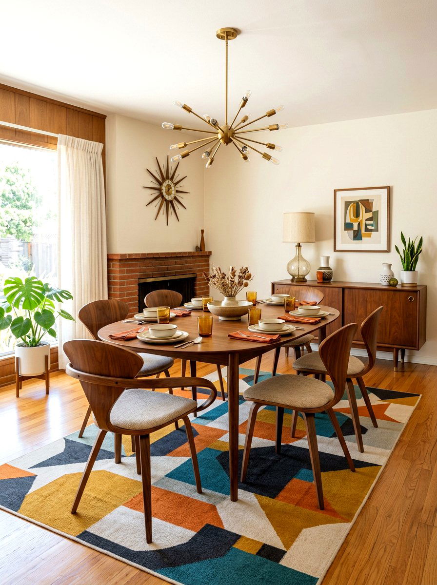 Mid Century Modern Side Chairs - 30 mixed dining seating ideas