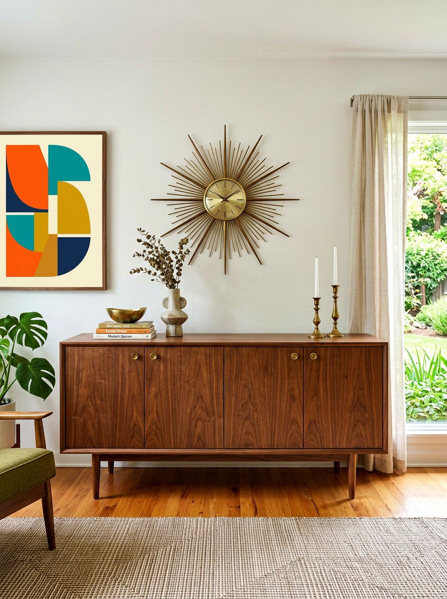 Mid Century Modern Sideboard - 30 sideboard styling dining ideas