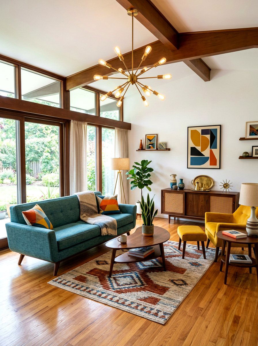 Mid Century Modern Sitting Room - 30 sitting room ideas