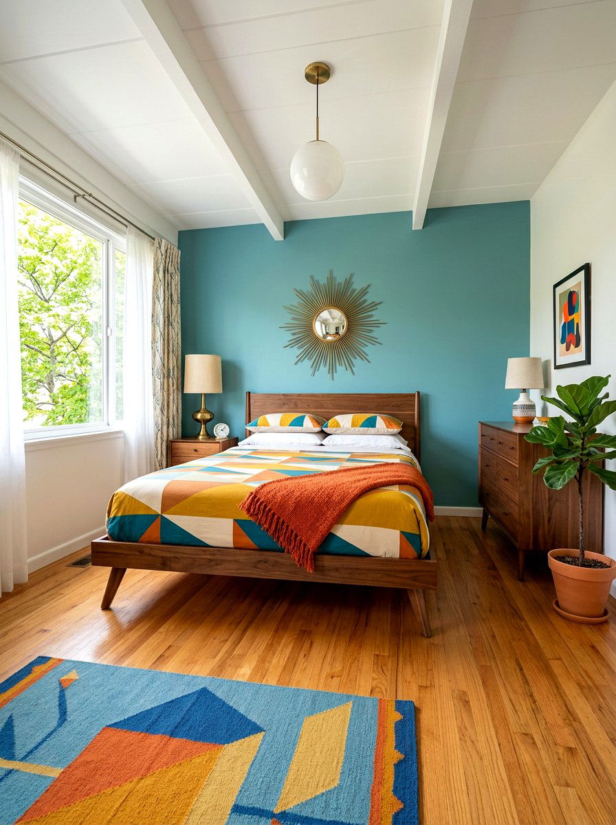 Mid Century Modern Small Bedroom - 30 small bedroom ideas