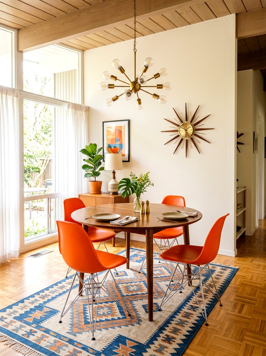 Mid Century Modern Small Dining - 30 small dining room ideas