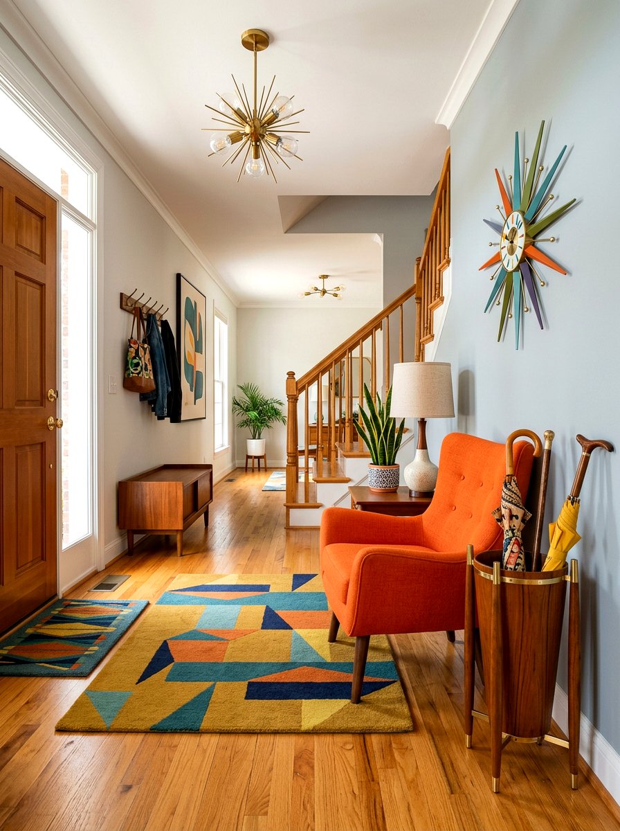 Mid Century Modern Umbrella Stand - 30 umbrella stand ideas