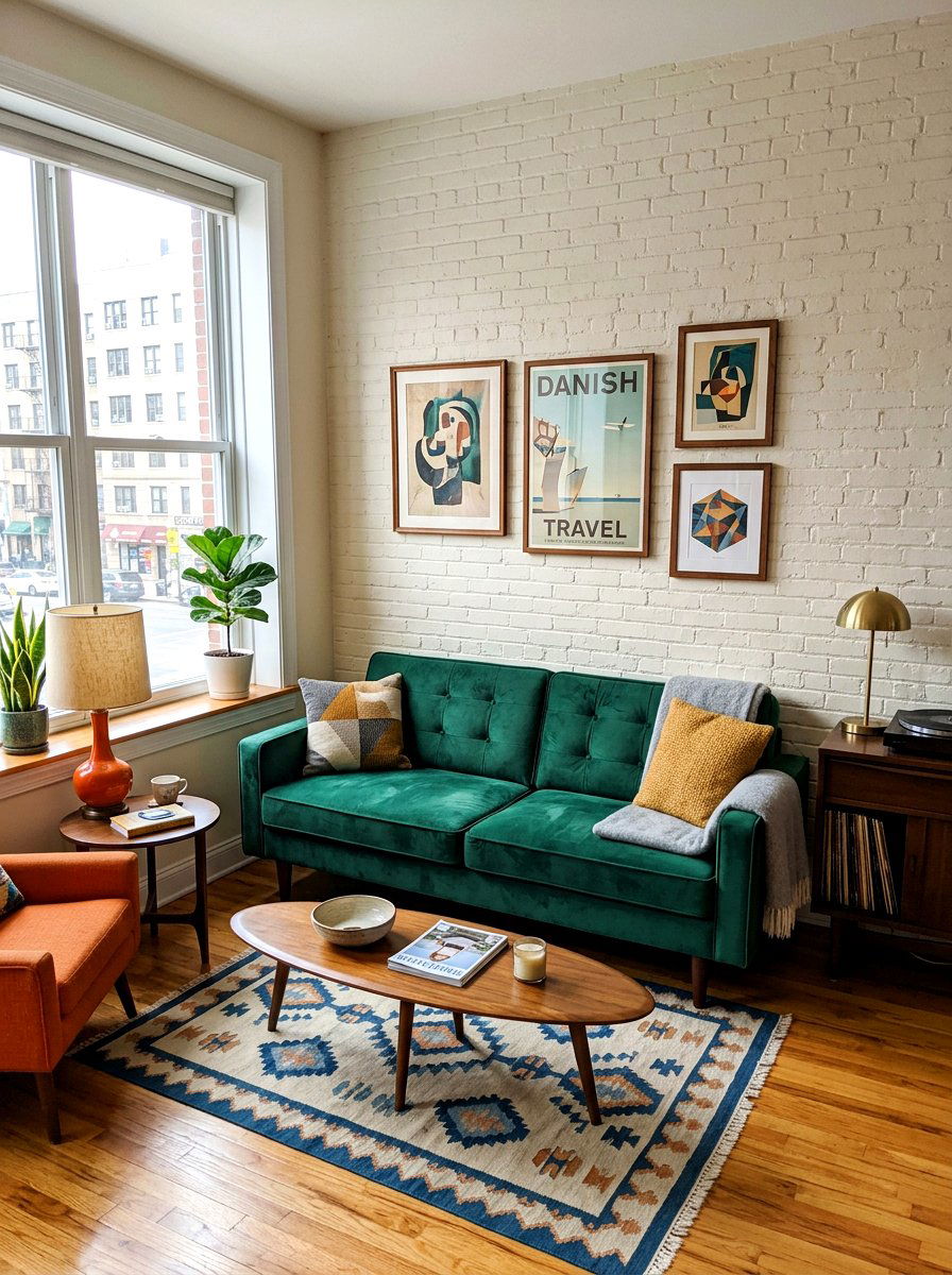 Mid Century Modern Velvet Sofa - 30 velvet sofa ideas