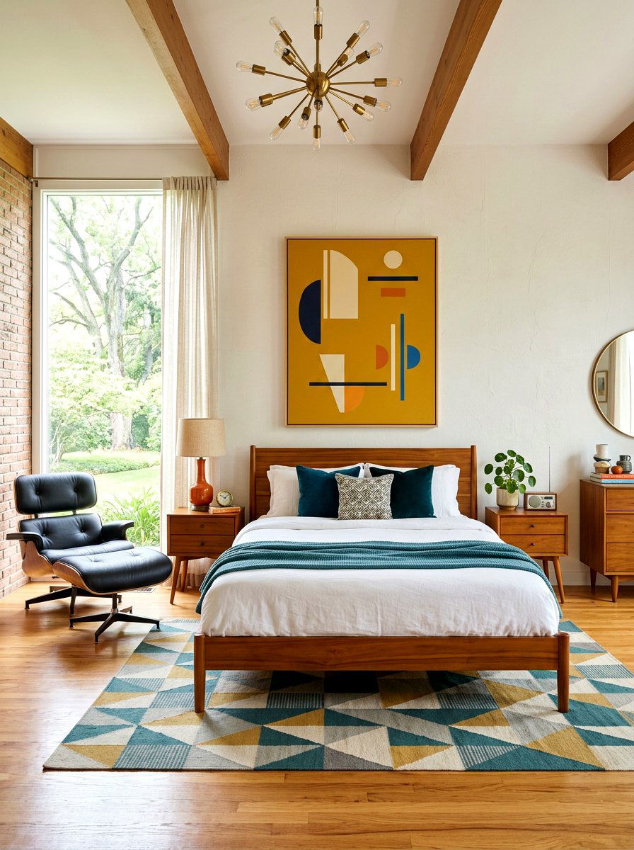 Mid Century Nostalgia Core Bedroom - 30 nostalgia core bedroom ideas