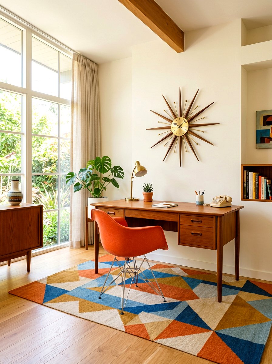 Mid Century Office - 30 home office ideas