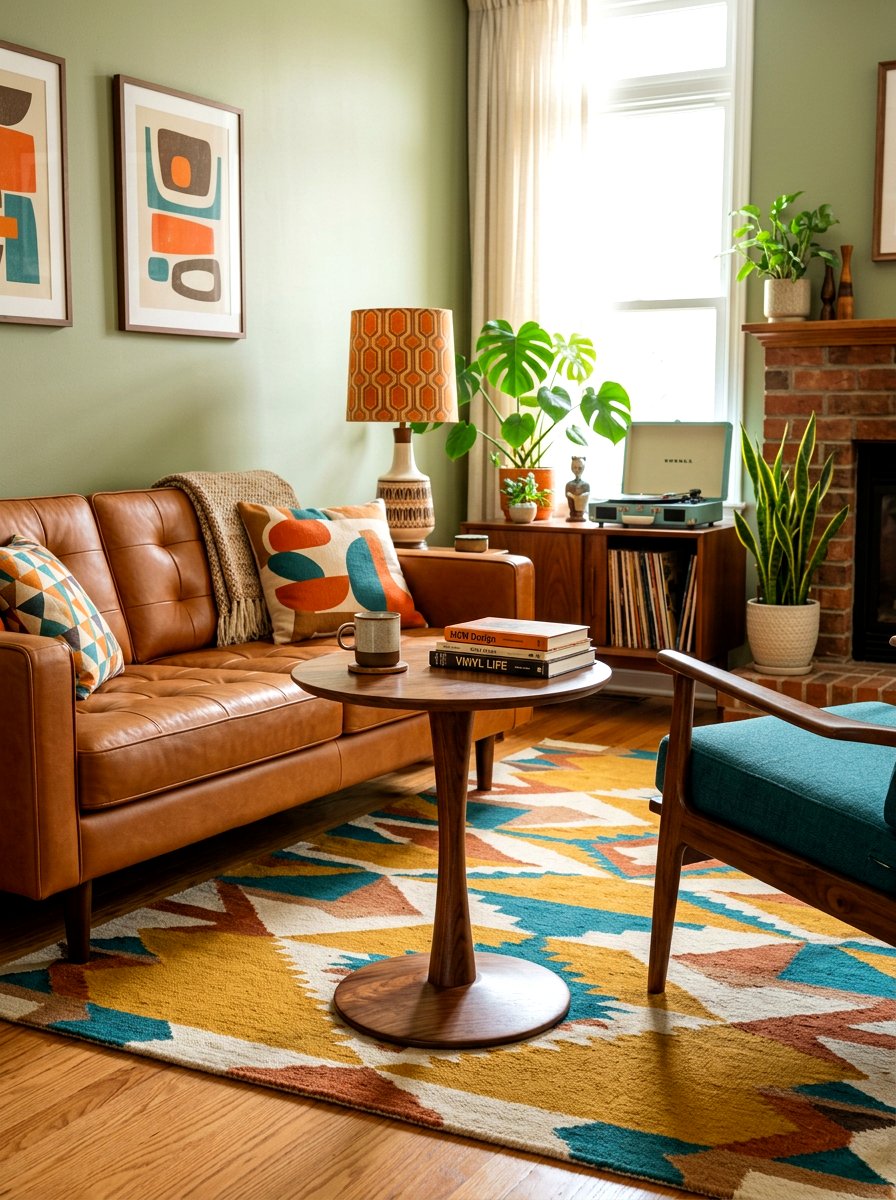 Mid Century Pedestal Side Table - 30 pedestal side table ideas