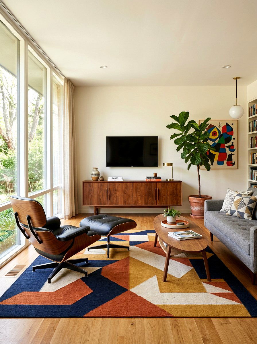 Mid century modern furniture - 30 seventies living room ideas