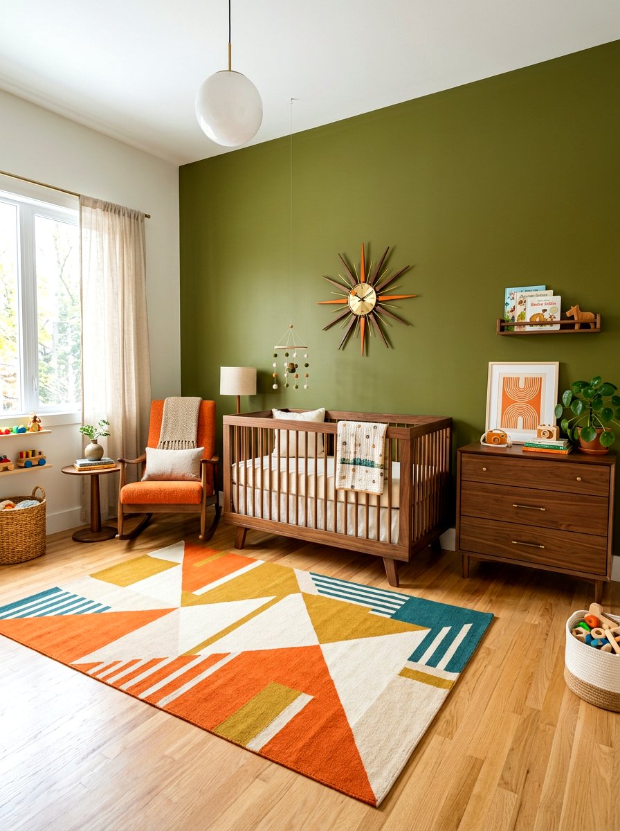 Mid century modern nursery - 30 boys bedroom decor ideas