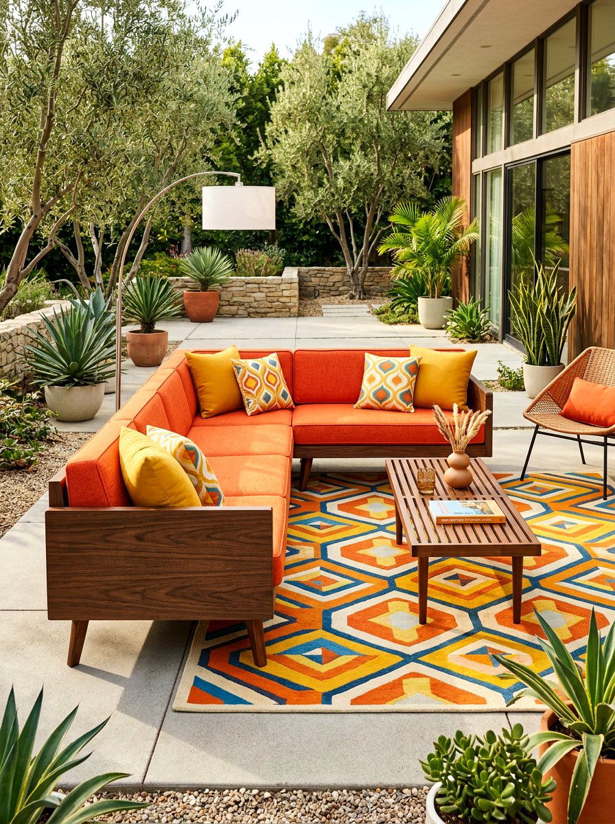 Mid century modern outdoor sectional - 30 outdoor modular sofa ideas