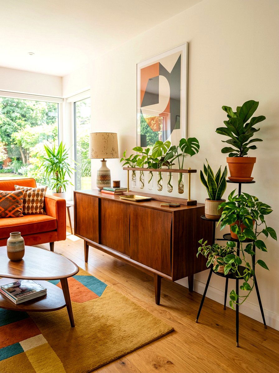 Mid century modern propagation - 30 plant propagation station ideas