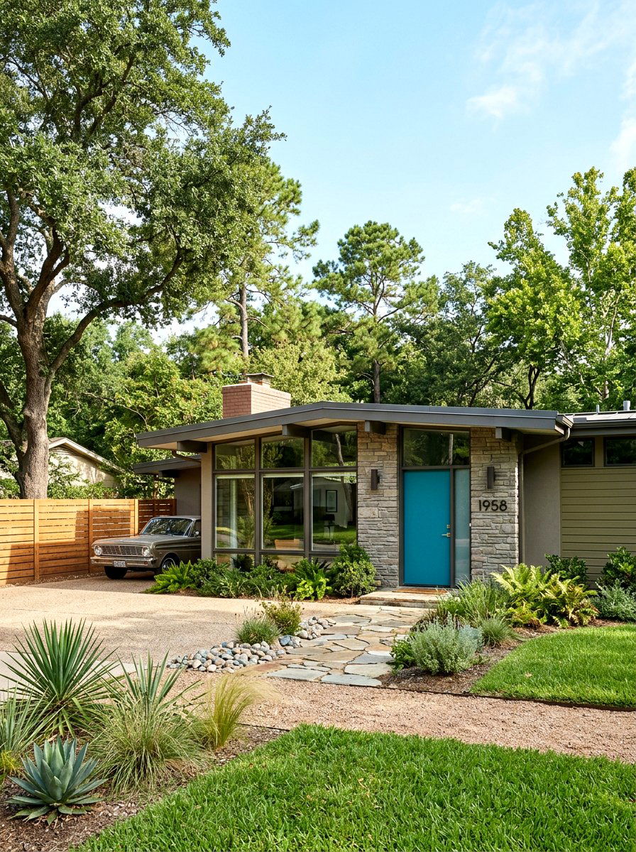 Mid century modern ranch exterior - 30 ranch house exterior ideas