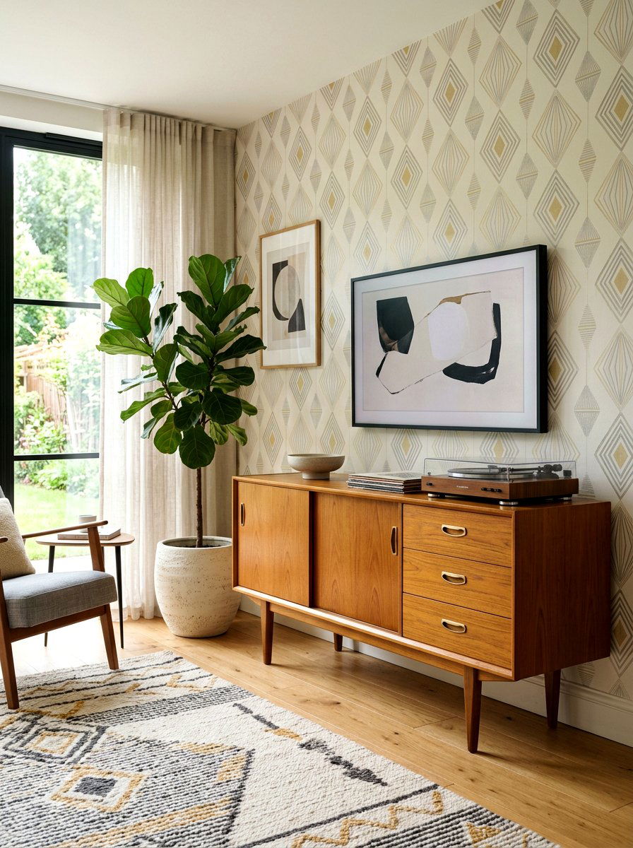 Mid century modern teak sideboard - 30 antique sideboard ideas