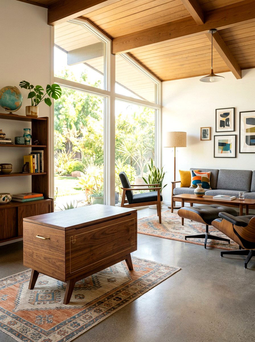 Mid century modern toy box - 30 pet toy basket ideas