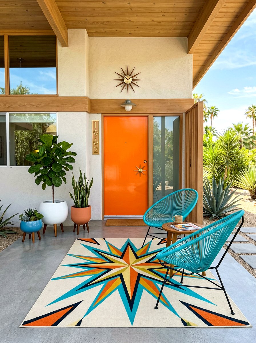 Mid century porch - 30 seasonal front porch ideas
