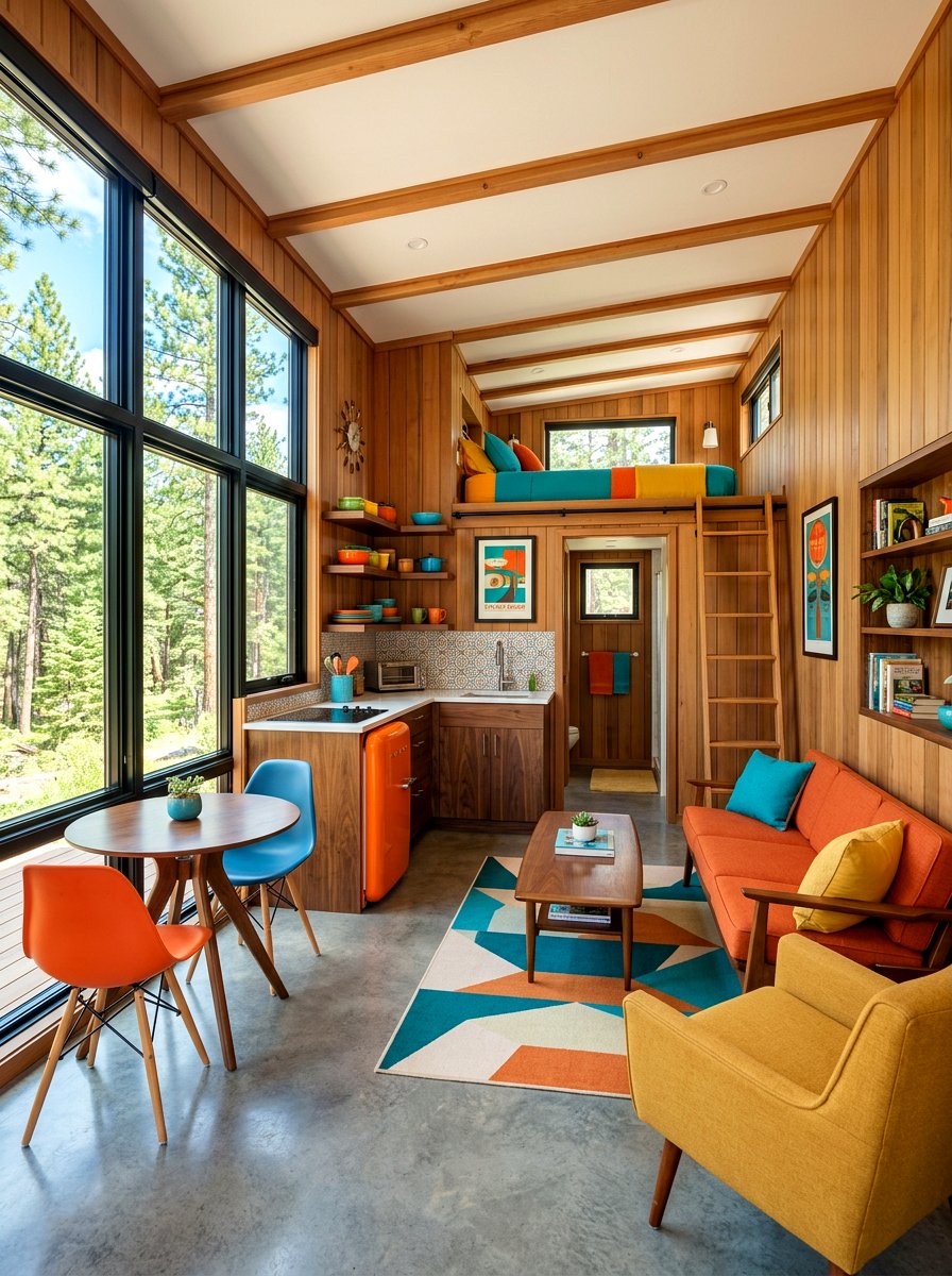 Mid century tiny house - 30 tiny house ideas