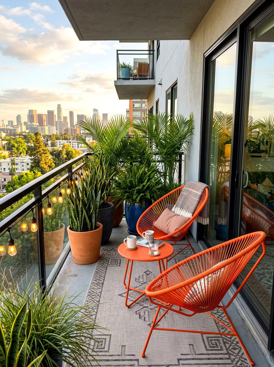 Midcentury Modern Balcony Decor - 30 midcentury modern decor ideas