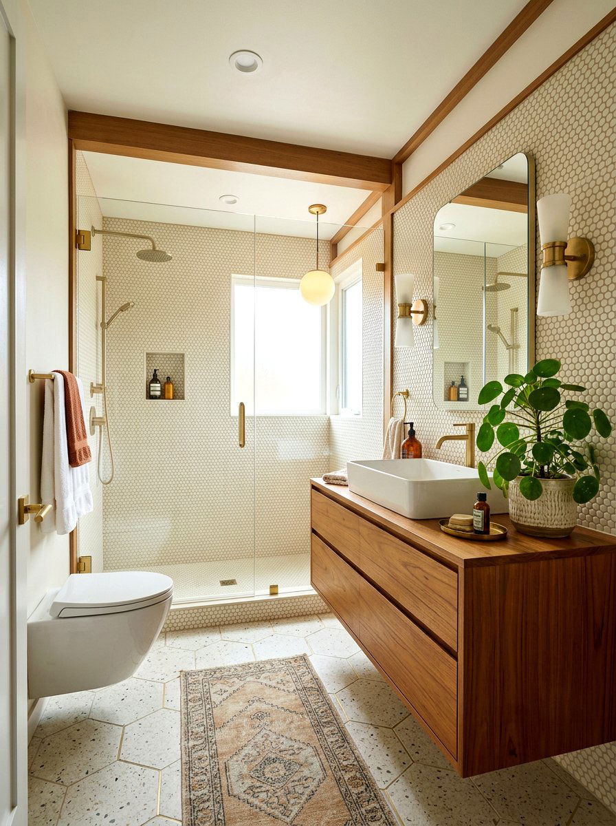 Midcentury Modern Bathroom - 30 midcentury modern decor ideas