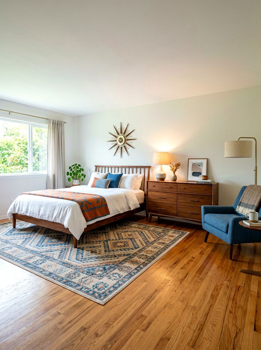 Midcentury Modern Guest Room - 30 midcentury modern decor ideas