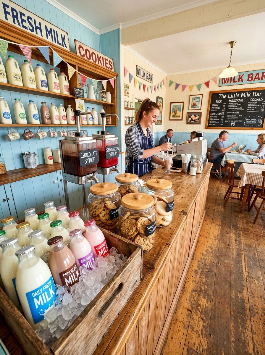 Milk Bar - 30 beverage station party ideas