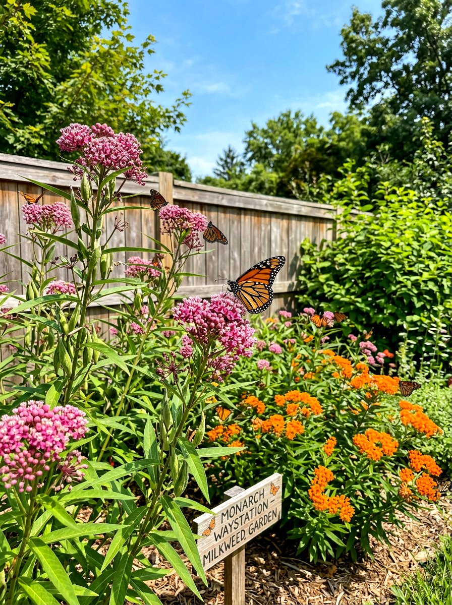 Milkweed For Monarchs - 30 pollinator garden ideas