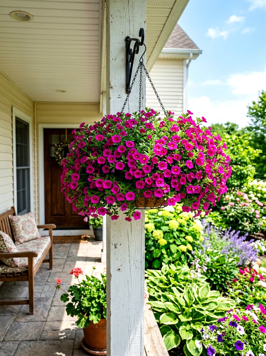 Million bells hanging basket - 30 hanging basket ideas