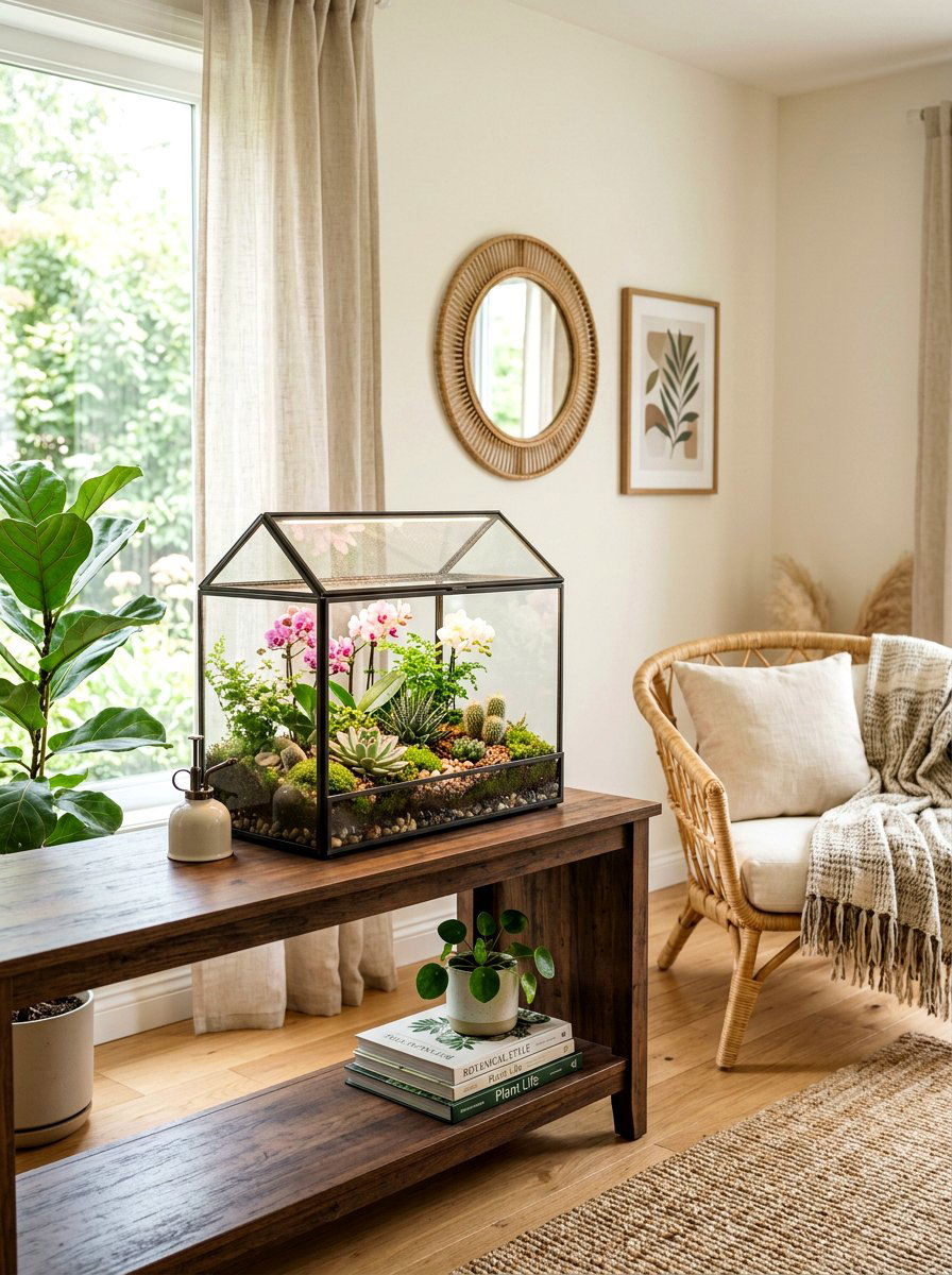 Mini Greenhouse For Tabletop - 30 small greenhouse ideas