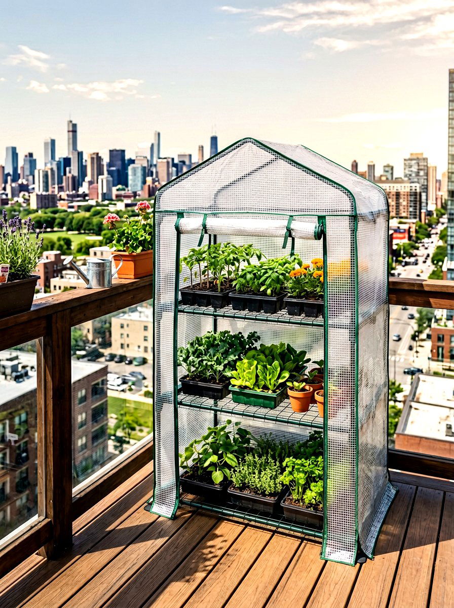Mini Portable Greenhouse - 30 freestanding greenhouse ideas