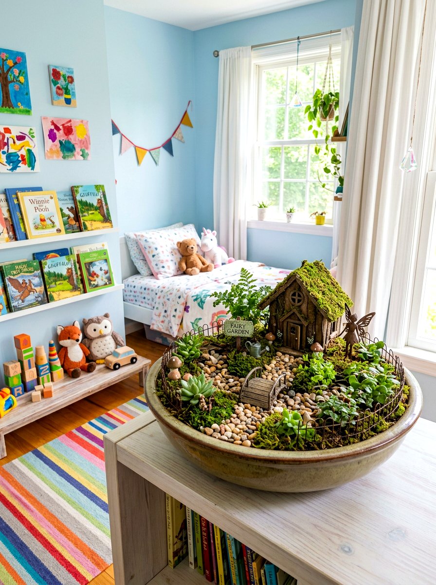 Miniature Fairy Garden - 30 indoor garden ideas