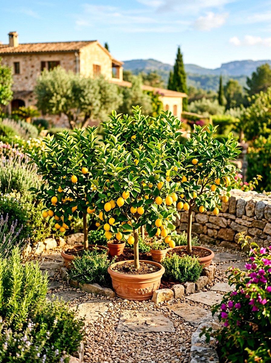 Miniature Lemon Grove - 30 orchard backyard ideas