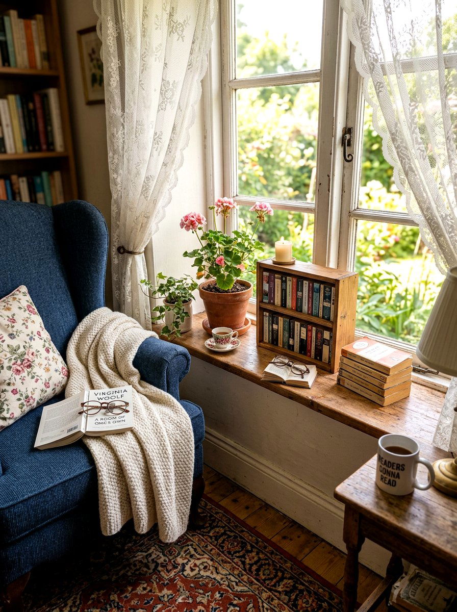 Miniature Pocket Book Display - 30 stacked book table ideas