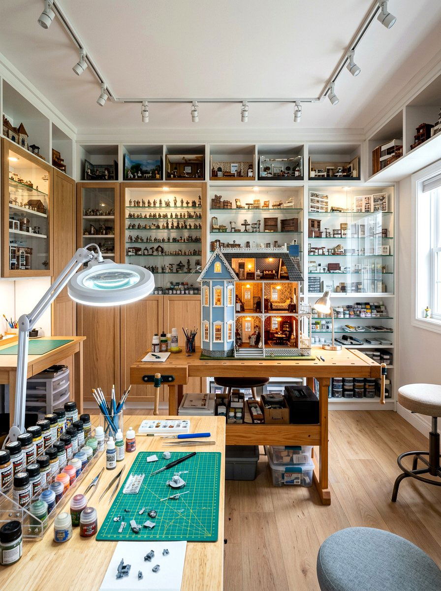 Miniatures Room - 30 hobby rich home ideas