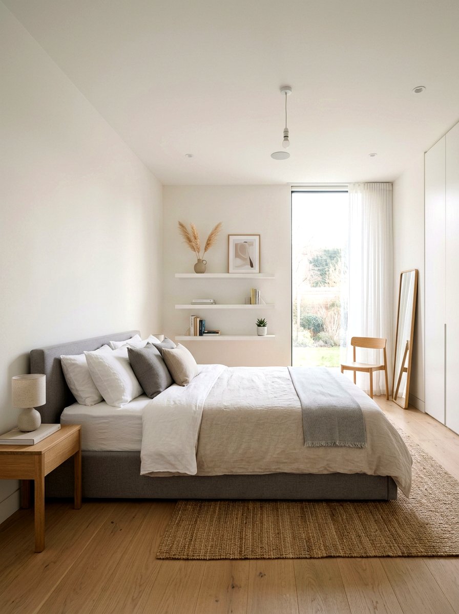 Minimalist Aesthetic Bedroom - 30 dreamy girly bedroom ideas