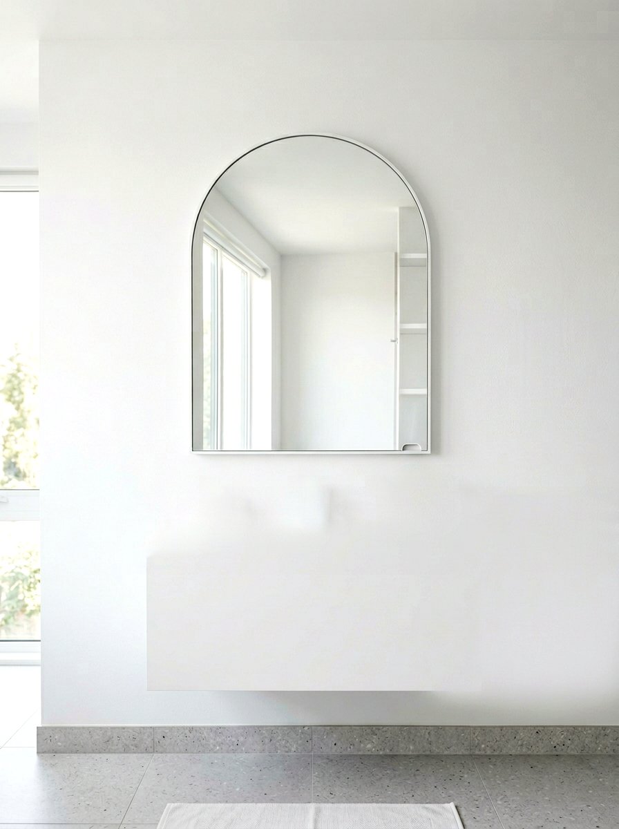 Minimalist Arched Medicine Cabinet - 30 arched medicine cabinet ideas