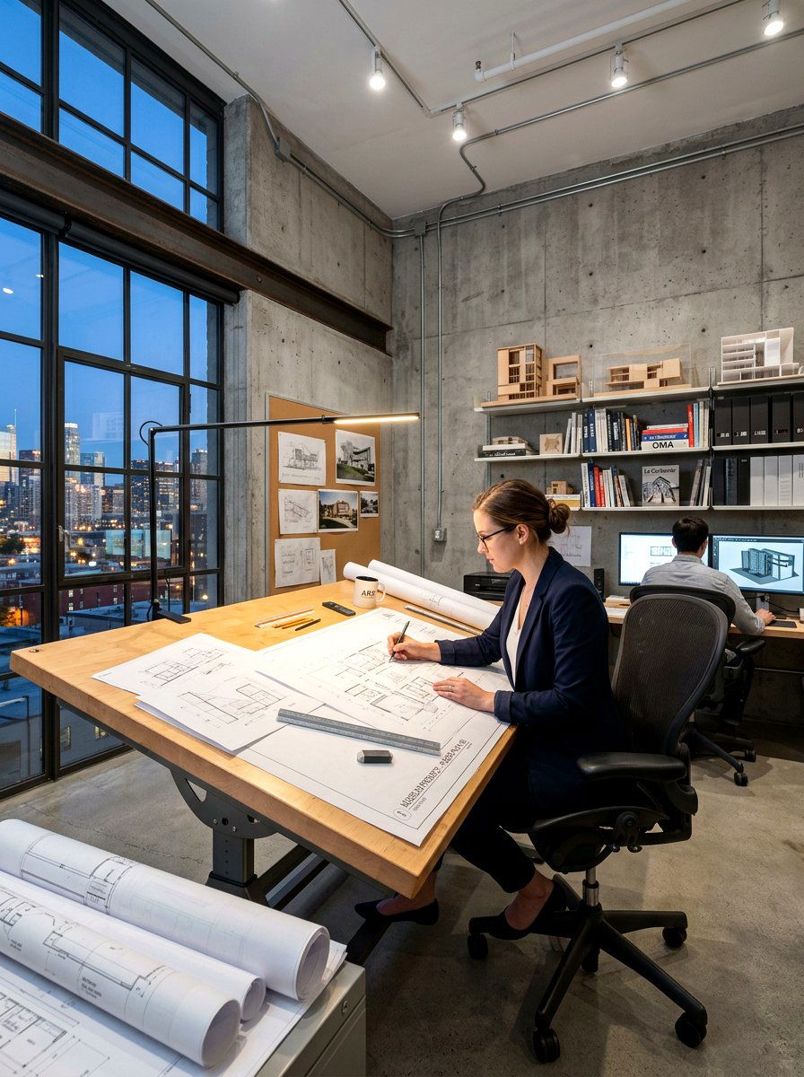 Minimalist Architectural Lamp - 30 desk lamp styling ideas